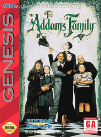 Cover Addams Family, The for Genesis - Mega Drive